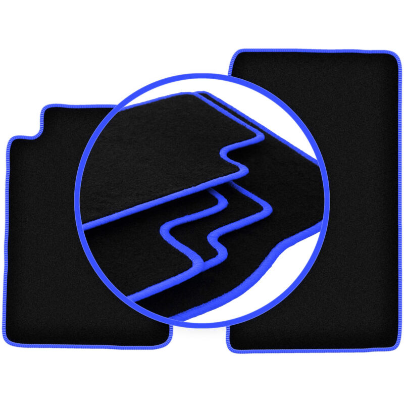 Tapis de voiture CARLUX-BLUE pour : Mercedes SLK R170 cabriolet (1996-2004)