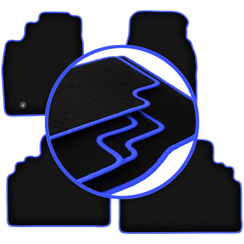 Tapis de voiture CARLUX-BLUE pour : monospace Toyota Previa II (2000-2005)