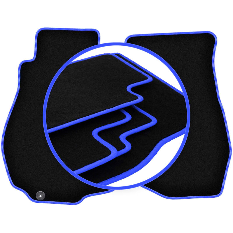 Tapis de voiture CARLUX-BLUE pour : Nissan 350Z coupé (2003-2009)