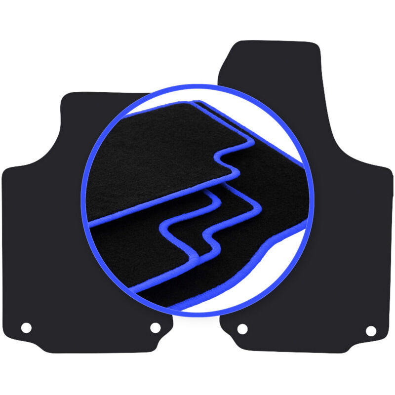 Tapis de voiture CARLUX-BLUE pour : Opel Tigra B TwinTop, cabriolet (2003-2008)