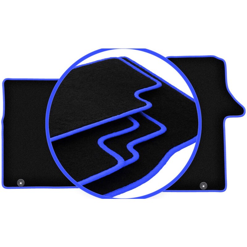 Tapis de voiture CARLUX-BLUE pour Renault Trafic III fourgon (2014-)