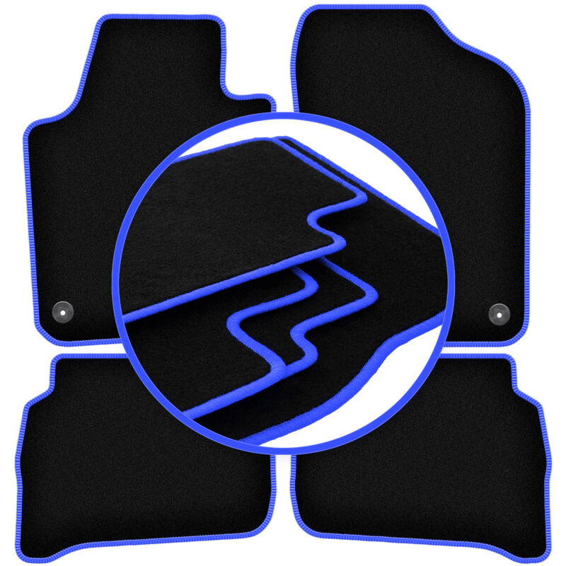 Tapis de voiture CARLUX-BLUE pour : Seat Ibiza IV 6J berline, ST, break (2008-2017)