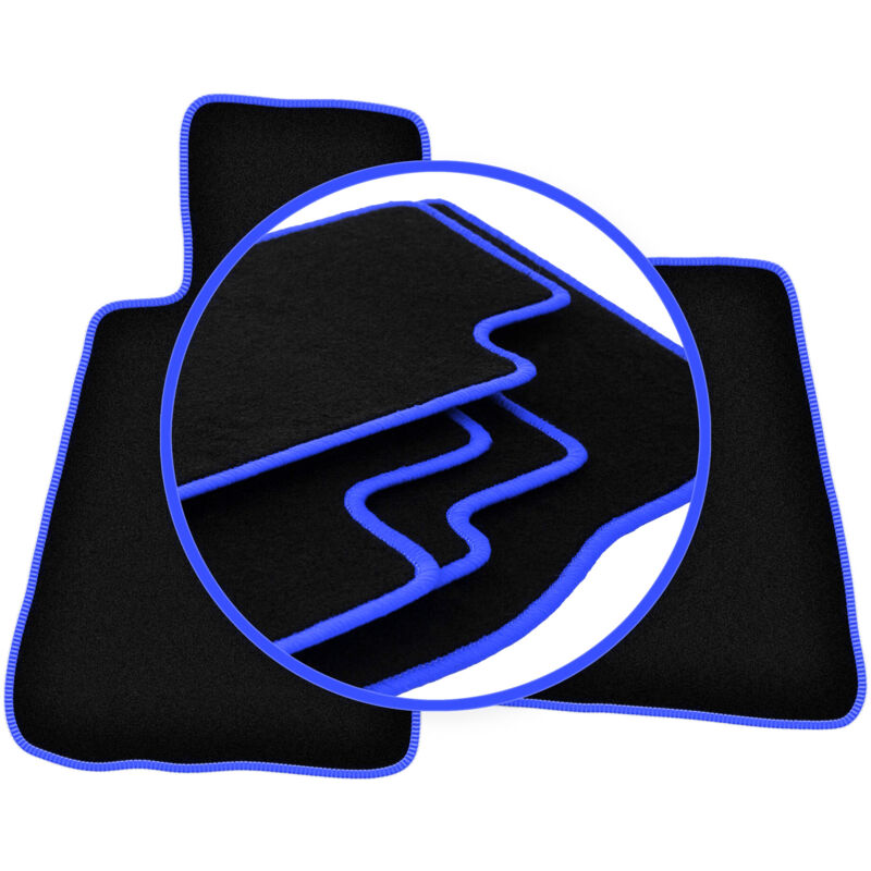 Tapis de voiture CARLUX-BLUE pour : Smart Roadster roadster (2002-2005)