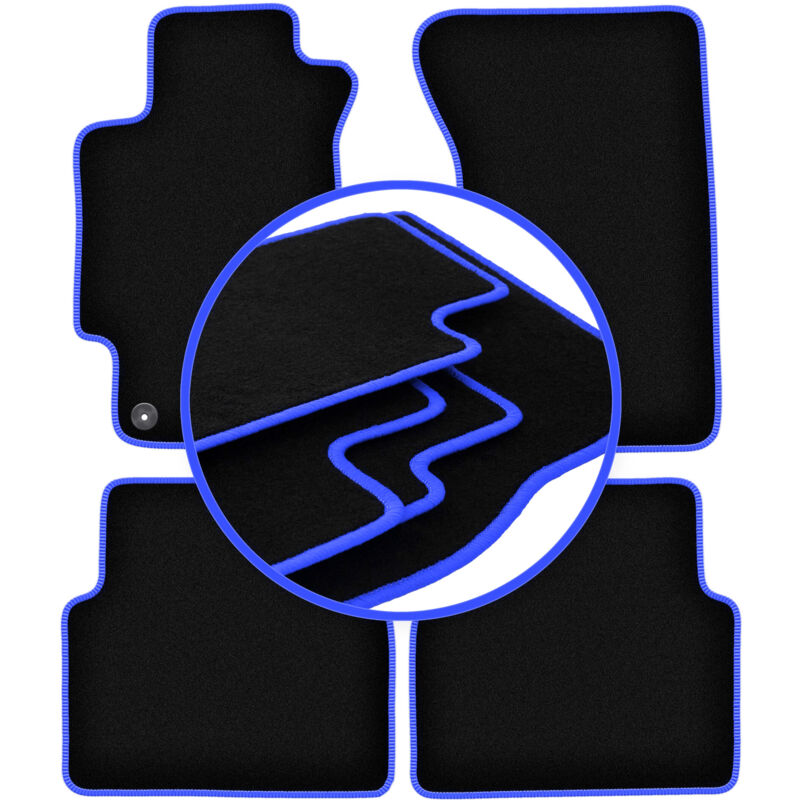 Tapis de voiture CARLUX-BLUE pour : Subaru Impreza II GD berline, break (2000-2007)