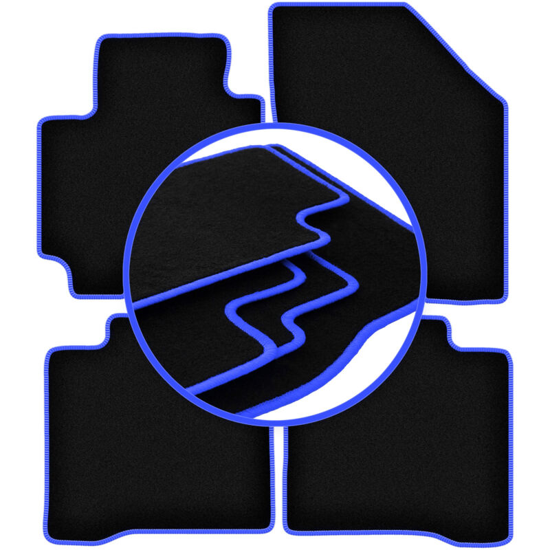 Tapis de voiture CARLUX-BLUE pour : Suzuki Baleno II à hayon (2015-)