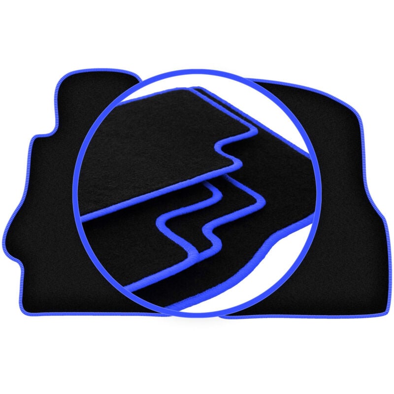 Tapis de voiture CARLUX-BLUE pour : Toyota MR2 ZZW30 coupé (1999-2007)