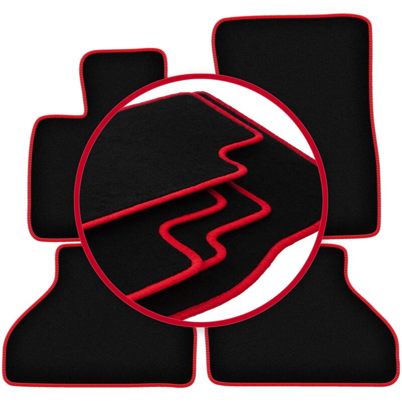 Tapis de voiture CARLUX-RED pour : BMW X5 E70 SUV (2006-2013)