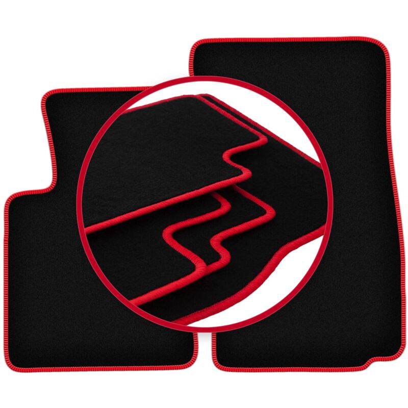 Tapis de voiture CARLUX-RED pour : BMW Z4 E86 coupé (2002-2008)