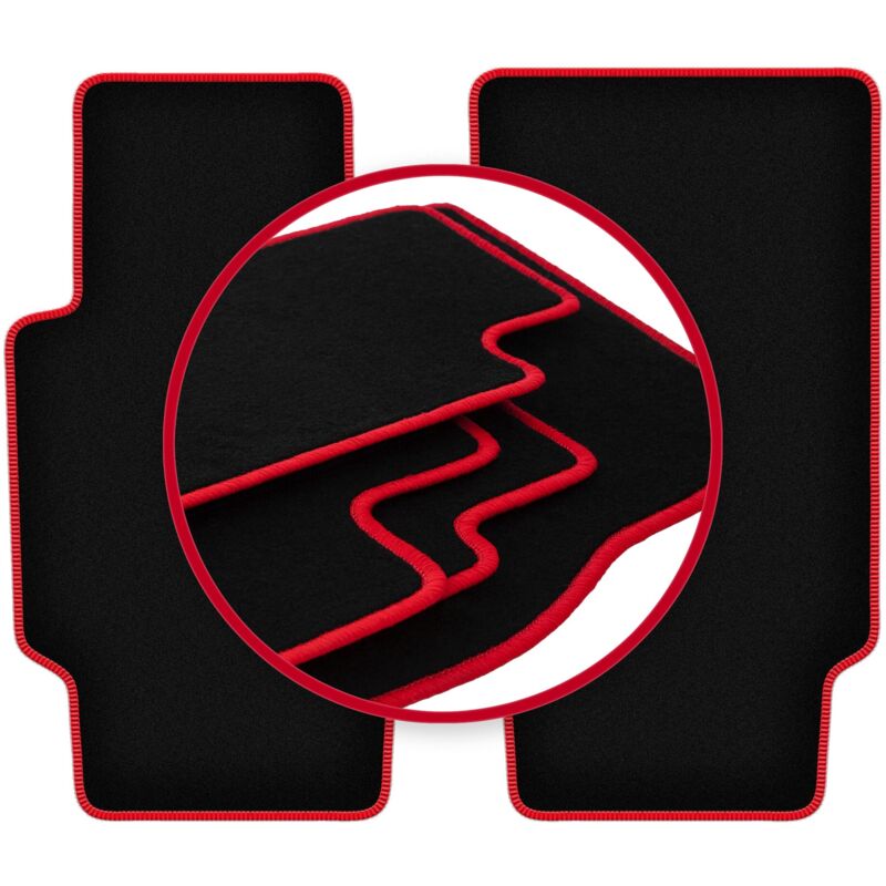 Tapis de voiture CARLUX-RED pour : BMW Z8 0 (2000-2003)