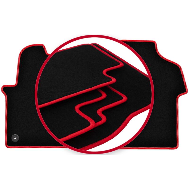 Tapis de voiture CARLUX-RED pour : Fiat Talento fourgon (2016-)