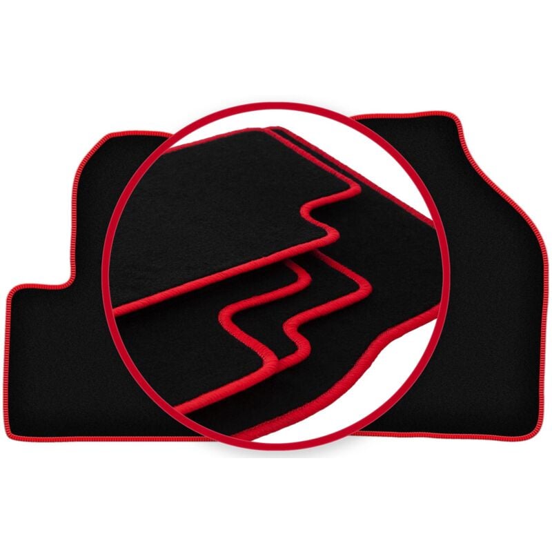 Tapis de voiture CARLUX-RED pour : Ford Connect combivan (2003-2012)