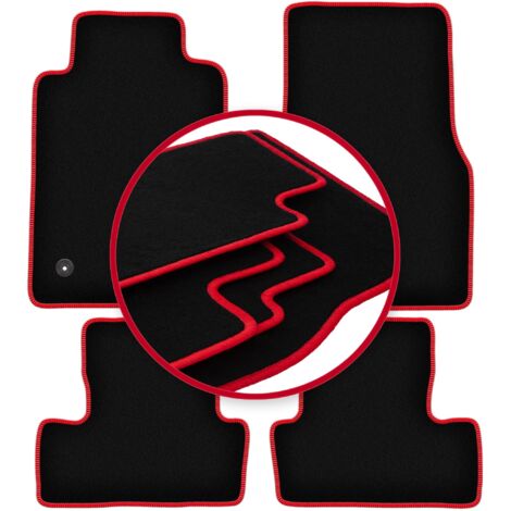 Tapis de voiture CARLUX-RED pour : Ford Mustang MK5 coupé (2004-2014)