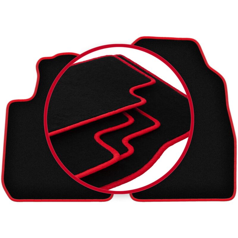 Tapis de voiture CARLUX-RED pour : Ford StreetKa cabriolet (2003-2006)