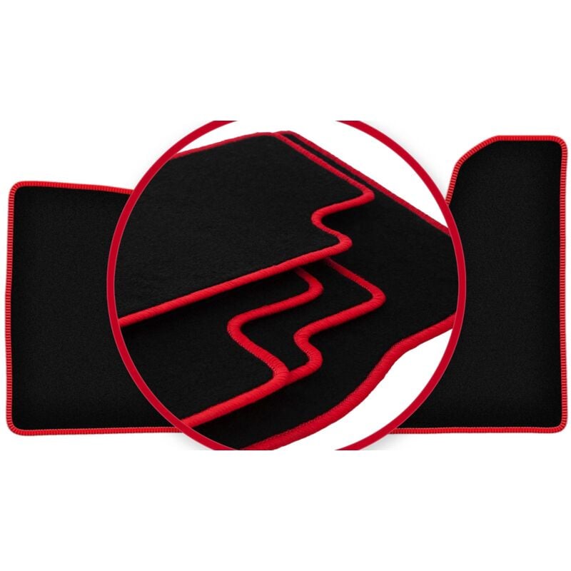Tapis de voiture CARLUX-RED pour : Microcar Virgo microcar (0)
