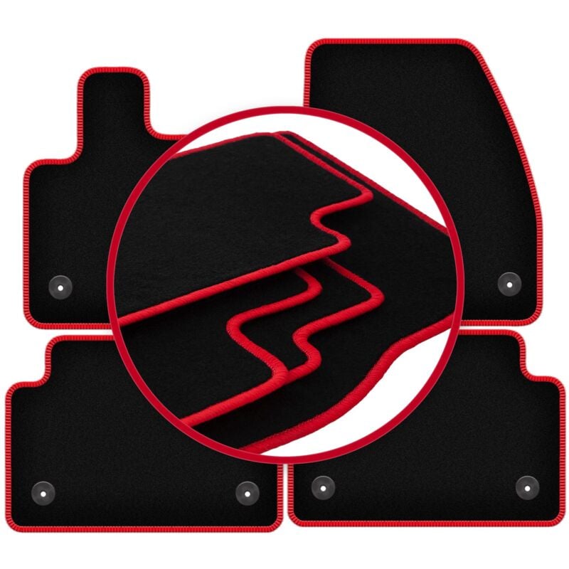 Tapis de voiture CARLUX-RED pour : Range Rover Evoque II SUV (2019-)