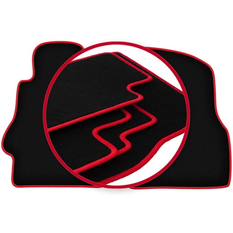 Tapis de voiture CARLUX-RED pour : Toyota MR2 ZZW30 coupé (1999-2007)