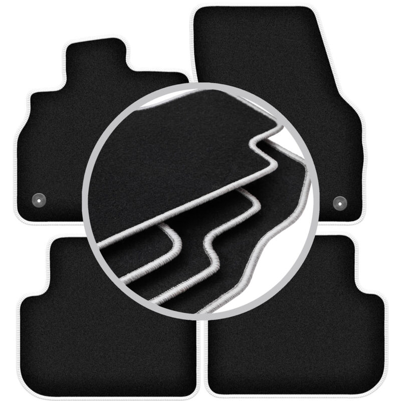 Tapis de voiture CARLUX-SILVER pour : Audi Q3 II F3 SUV (2018-)