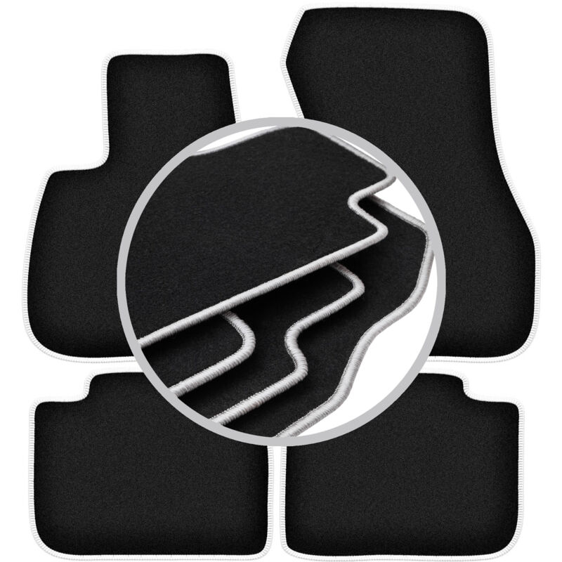 Tapis de voiture CARLUX-SILVER pour : BMW X1 F48 FL SUV (2015-)