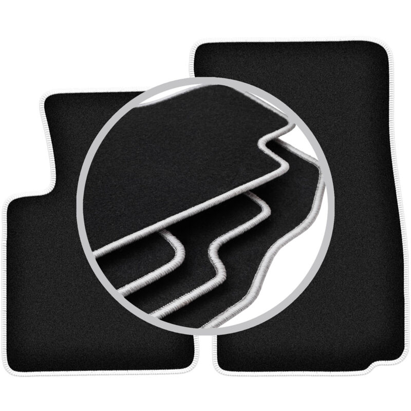 Tapis de voiture CARLUX-SILVER pour : BMW Z4 E85 cabriolet (2002-2008)