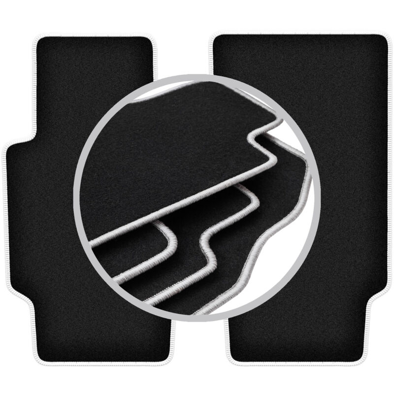 Tapis de voiture CARLUX-SILVER pour : BMW Z8 0 (2000-2003)