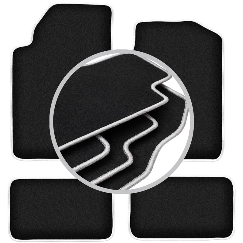 Tapis de voiture CARLUX-SILVER pour : Chrysler 300M berline (1998-2004)