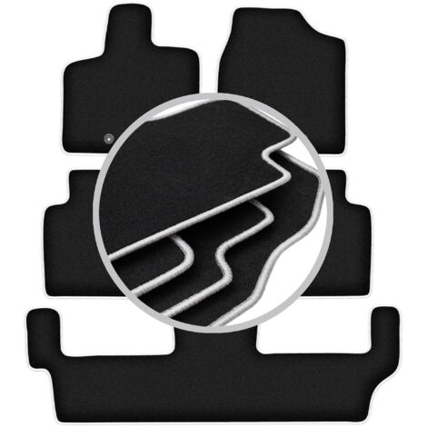 Tapis de voiture CARLUX-SILVER pour : Dodge Caravan IV 7 places (2008-2016)