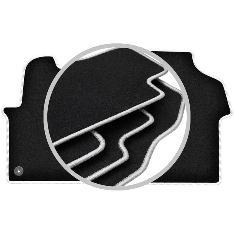 Tapis de voiture CARLUX-SILVER pour : Fiat Talento fourgon (2016-)