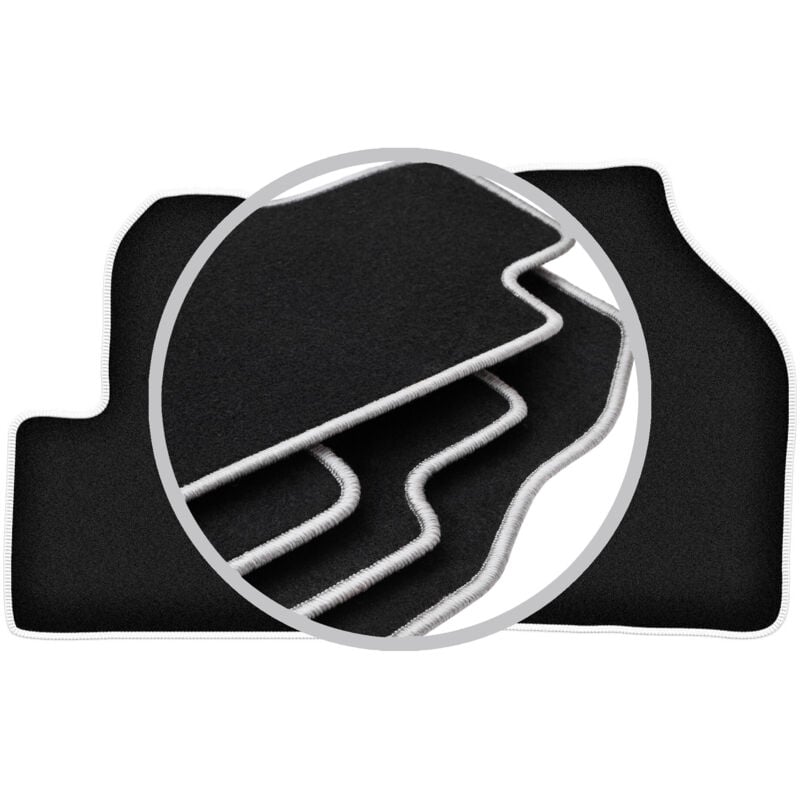 Tapis de voiture CARLUX-SILVER pour : Ford Tourneo Connect combivan (2003-2012)