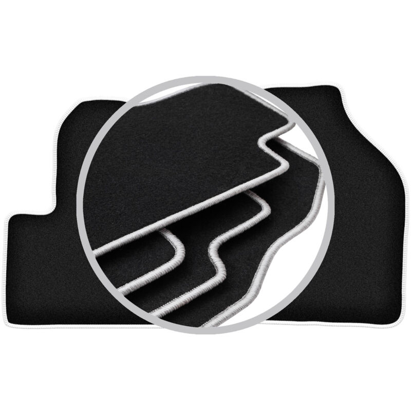 Tapis de voiture CARLUX-SILVER pour : Ford Transit Connect combivan (2003-2012)