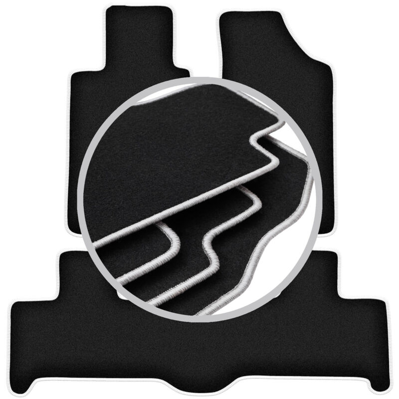 Tapis de voiture CARLUX-SILVER pour : Hummer H3 SUV (2005-2010)