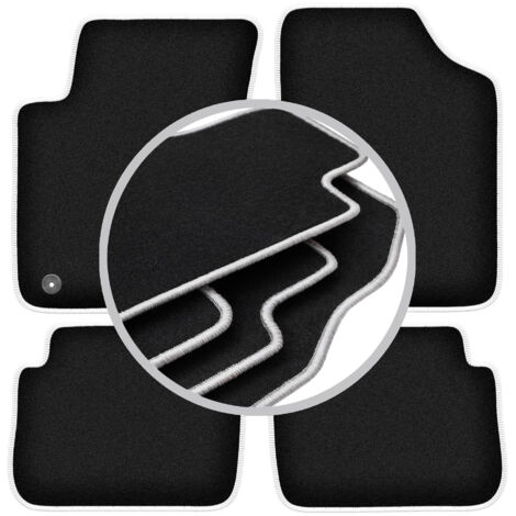 Tapis de voiture CARLUX-SILVER pour : Hyundai i10 à hayon (2007-2013)