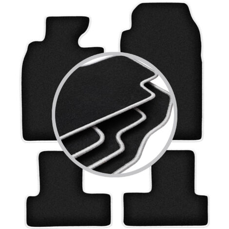 Tapis de voiture CARLUX-SILVER pour : Mini Cooper R52 à hayon (2004-2008)
