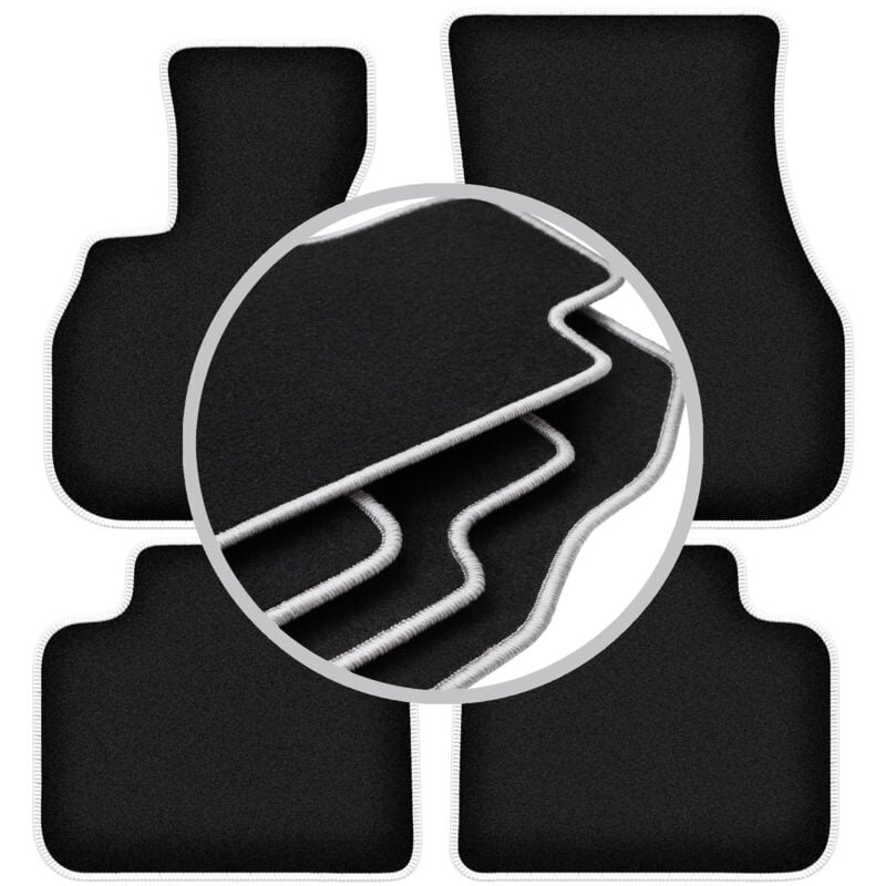 Tapis de voiture CARLUX-SILVER pour : Mini Countryman F60 crossover (2017-)