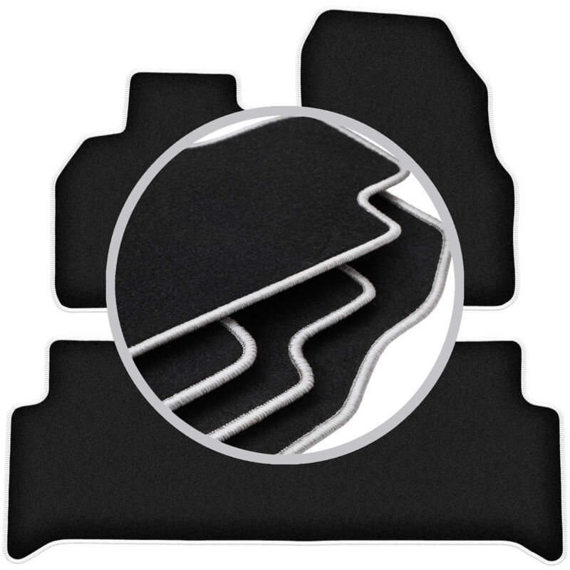 Tapis de voiture CARLUX-SILVER pour : Renault Grand Scenic II monospace (2003-2009)