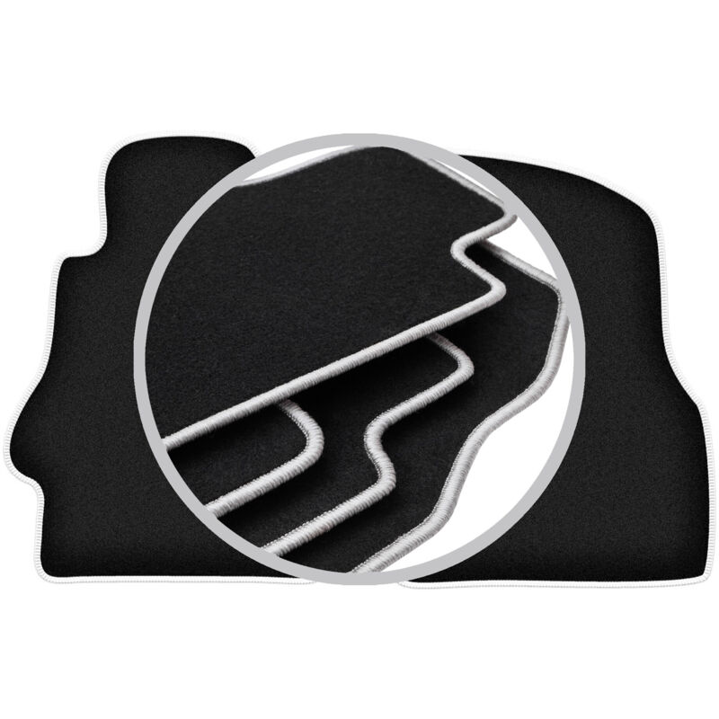 Tapis de voiture CARLUX-SILVER pour : Toyota MR2 ZZW30 coupé (1999-2007)