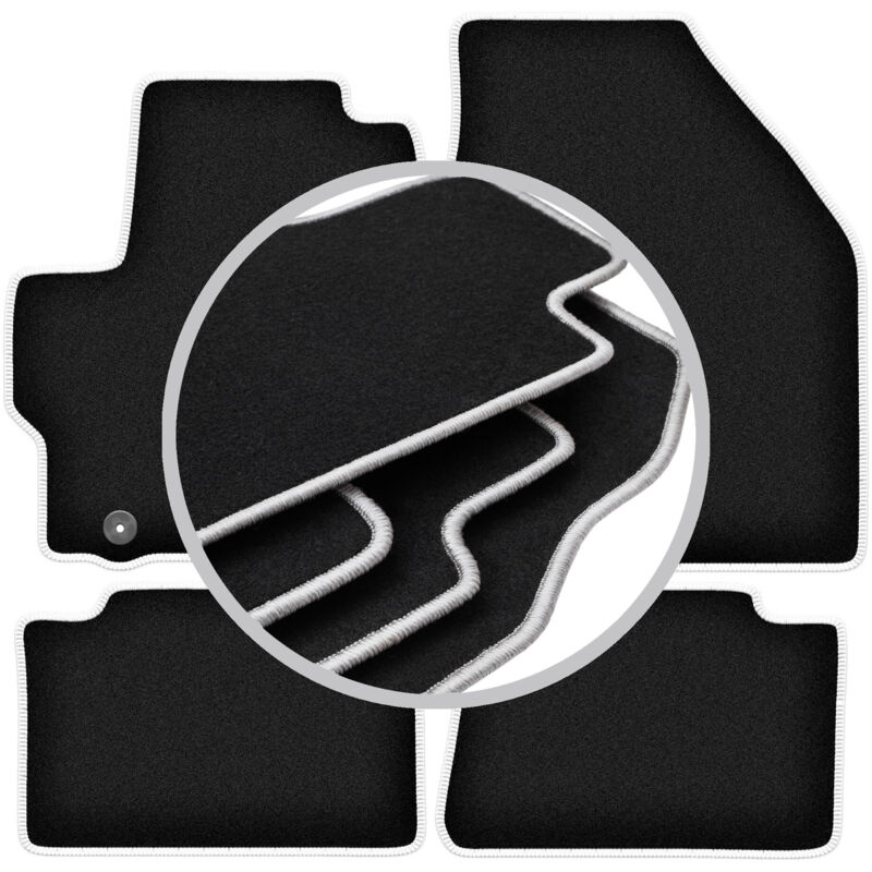 Tapis de voiture CARLUX-SILVER pour : Toyota Yaris IV à hayon (2020-)