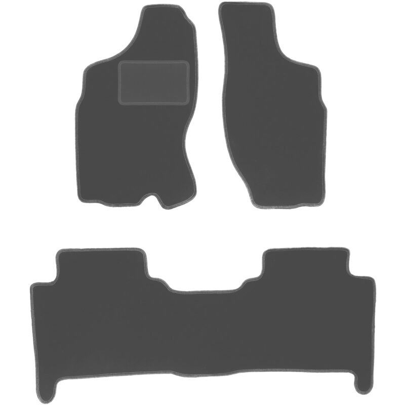Tapis de voiture en graphite pour : Nissan Terrano II SUV (1993-2005)
