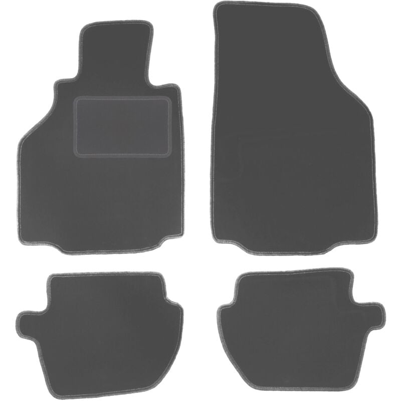 Tapis de voiture en graphite pour : type Porsche 911. 996 coupé (1997-2004)