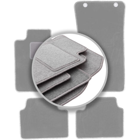 Tapis de voiture gris pour : Alfa Romeo Giulia 2x4 (2WD) berline (2016-)