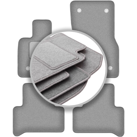 Tapis de voiture gris pour : Alfa Romeo Stelvio Q4 (4WD) 4x4 SUV (2017-)
