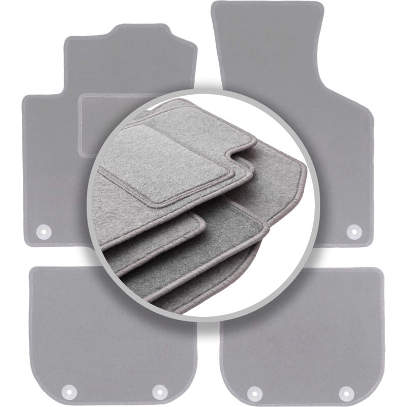 Tapis de voiture gris pour Audi A3 8L à hayon (1996-2001)