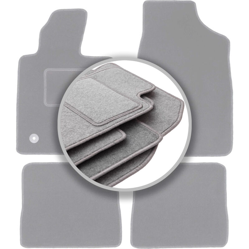 Tapis de voiture gris pour : Chrysler PT Cruiser cabriolet, hayon (2000-2010)