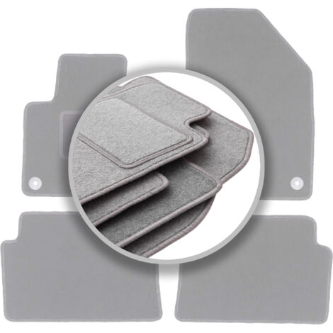 Tapis de voiture gris pour : Citroën C5 II X7 liftback, berline, break, tourer (2008-2017)