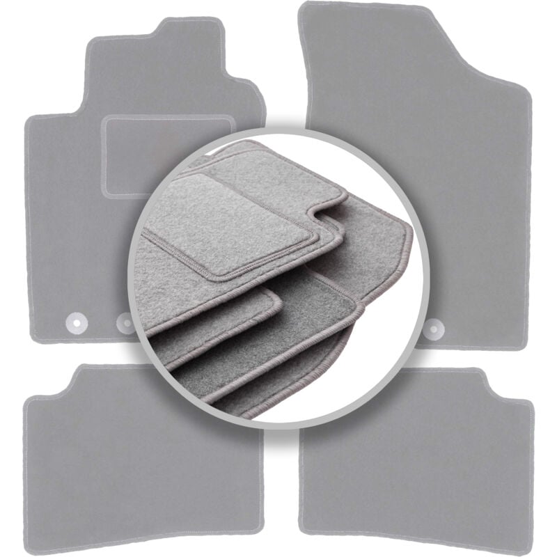 Tapis de voiture gris pour Hyundai i30 I à hayon, break, CW (2007-2012)