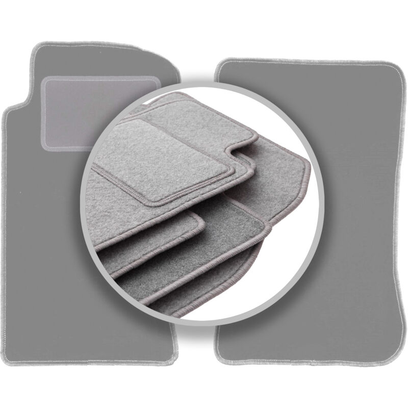 Tapis de voiture gris pour Mazda MX-5 I cabriolet (1989-1998)