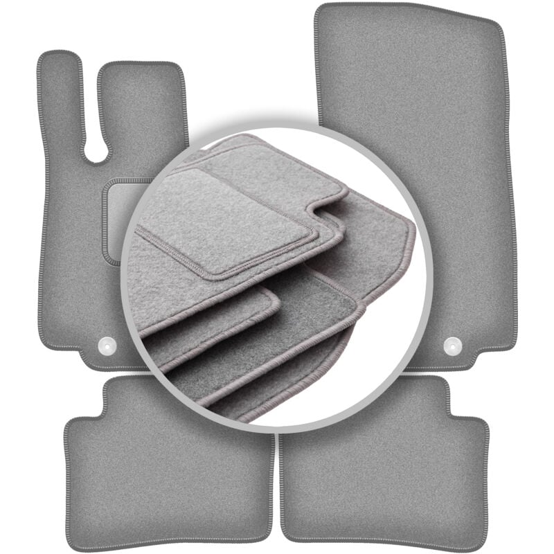 Tapis de voiture gris pour Mercedes Classe C W206 berline, break (2021-)
