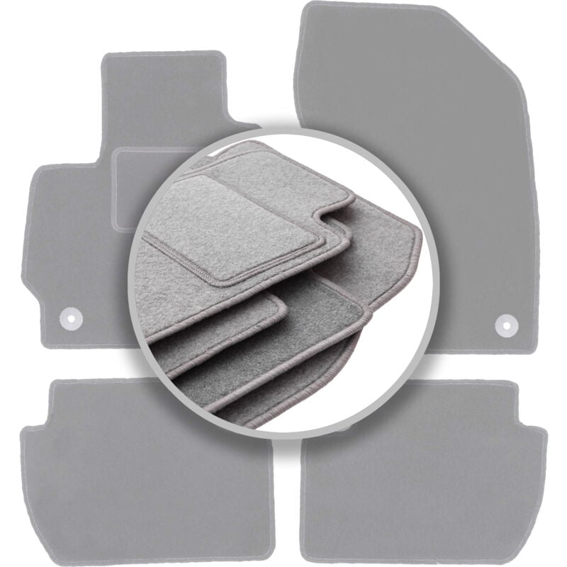 Tapis de voiture gris pour : Mitsubishi ASX (2010-2019)
