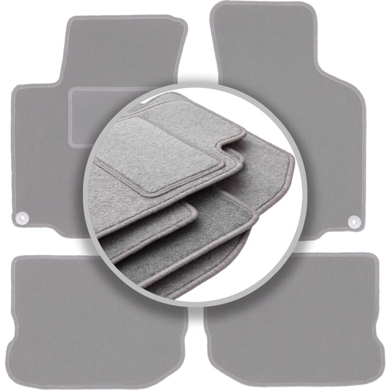 Tapis de voiture gris pour Volkswagen New Beetle coupé, cabriolet (1997-2020)