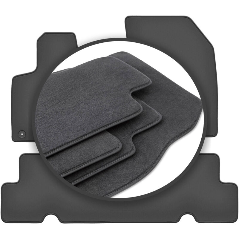 Tapis de voiture haut de gamme pour : Citroën C4 Grand Picasso II monospace (2013-)