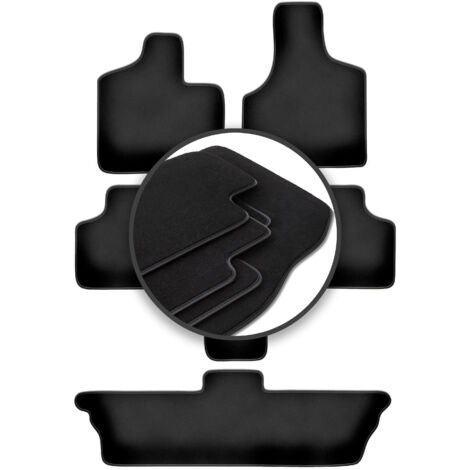 Tapis de voiture haut de gamme pour : Dodge Caravan / Grand Caravan III 7 places (2001-2007)